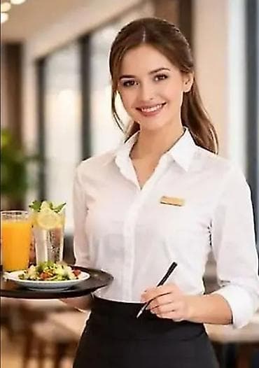 aspaz isi axtariram: Ofisiant, Qadın, 25 yaş, 5 ildən artıq təcrübə — 1