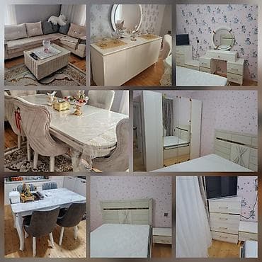 dəst mebel: 🩸MAYA🩸 Yataq dəsti, Qonaq dəsti və mətbəx masa dəsti cəmi 3 ayın — 1