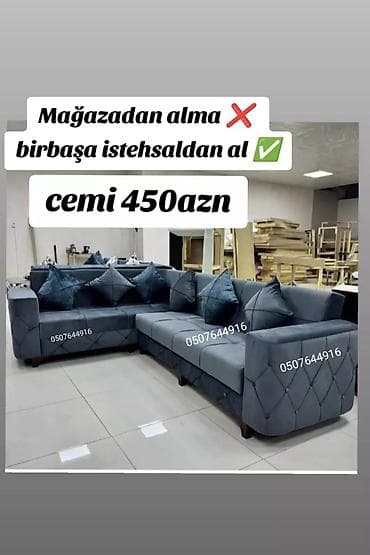 gənc dəsti: Künc divan, Yeni, Açılan, Bazalı, Parça, Şəhərdaxili pulsuz çatdırılma — 8
