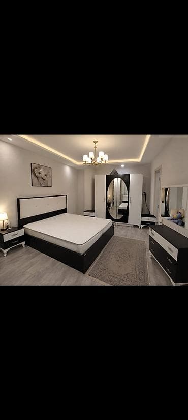 Yataq dəsti satılır 550₼. Matrası var. Bazalıdır. Ünvan