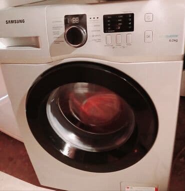 təzə paltaryuyan: Paltaryuyan maşın Samsung, 6 kq, İşlənmiş, Avtomat, Qurutma var, Kredit yoxdur, Ünvandan götürmə — 2