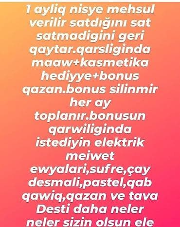 sattlar: Biselle – Aylıq nisyə ilə kosmetik məhsullar və evdən idarə olunan — 4