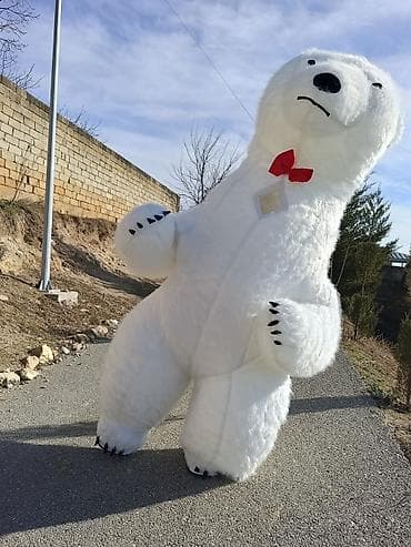 plastik pencere tap az: Şou xidmətləri – nəhəng maskot ayı personajları Tədbirləriniz üçün — 3
