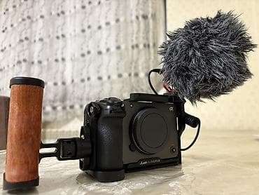 kamera desti: Sony Cinema Line FX30 video çəkiliş dəsti 2 original baterka, Dəmir — 5