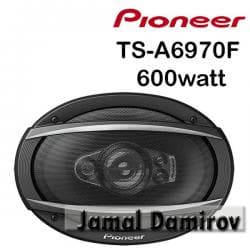 kolonkalar maşın: Pioneer TS-A6970F Размер 6"x 9" Максимальная шумовая мощность 600 W — 1