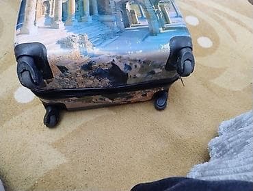 Çamadanlar: Sərnişin çamadanı – “Kuşadası, Turkey” çaplı, sərt korpuslu — 5