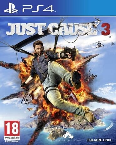 oyun rol seti: Ps4 üçün just cause 3 oyun diski. Tam yeni, original bağlamada — 1