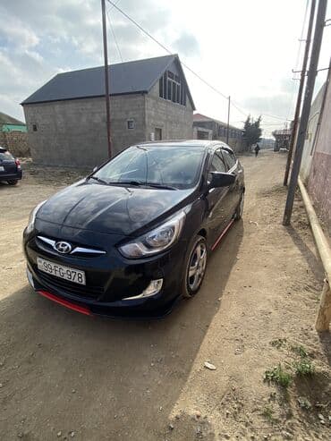 mercedes yeşka dizel: Hyundai Accent: 1.4 l | 2013 il Sedan — 3
