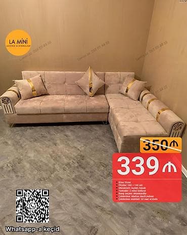 yaş aboy: Künc divan, Açılan, Bazalı, Şəhərdaxili pulsuz çatdırılma — 1