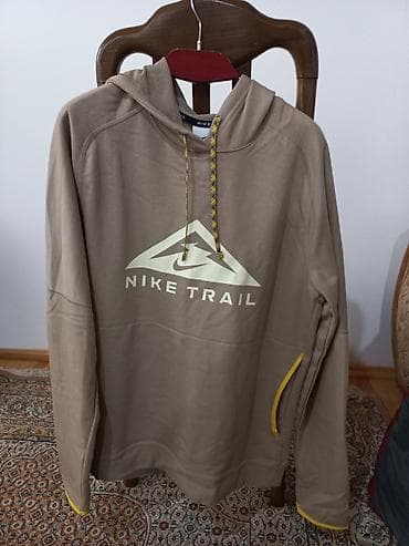 hoodie: Svitşot, Nike, M, rəng - Bej — 2