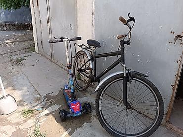 velosiped aksesuari: Şəhər velosipedi və uşaq skuterı dəsti Velosiped: - Klassik şəhər — 1