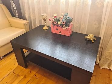 ağac: Düz masa, Açılmayan, Təkərsiz, Laminat, Zəmanətsiz — 3