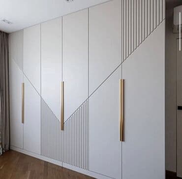 Мебель для дома: Новый, Распашной, 6 дверей Прямой шкаф, Шкаф в прихожей, Азербайджан — 3