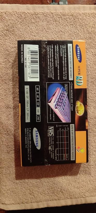 ailə tv: 📼 Əsas xüsusiyyətləri: Format: VHS (Video Home System) Maksimum yazı — 2