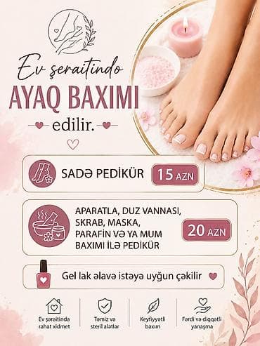 ten effekti permanent: Ev şəraitində ayaq baxımı, aparatla, sulu, scrabla, parafinlə daban — 9
