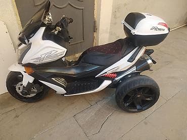 iki: Uşaq üçün elektrikli üçtəkərli motosiklet (skuter) - Model: R Moto — 2