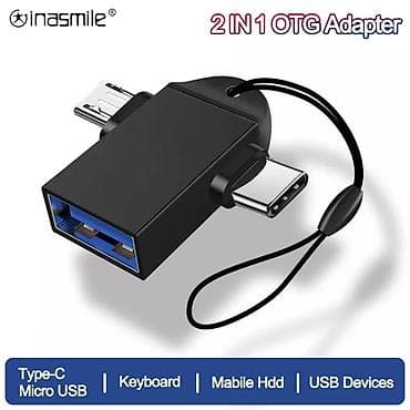 Həm micro usb, həm də type-c girişli OTG (mobil telefon və ya