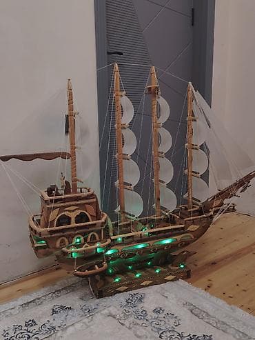 Əl işi gəmi satılır çox münasib qiymətə 800azn real alıcıya endirim — 4