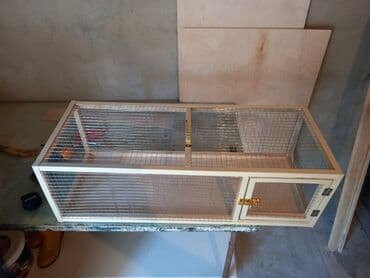 большая клетка для кролика: Ev heyvanlari ucun qefes Qiymet ölçüye görə dəyişir Uzunlugu 92 Eni — 2