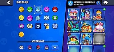 Xbox Series S: Brawl Stars oyunu üçün inkişaf etmiş hesab - Kupa sayı: 34 292 - — 7