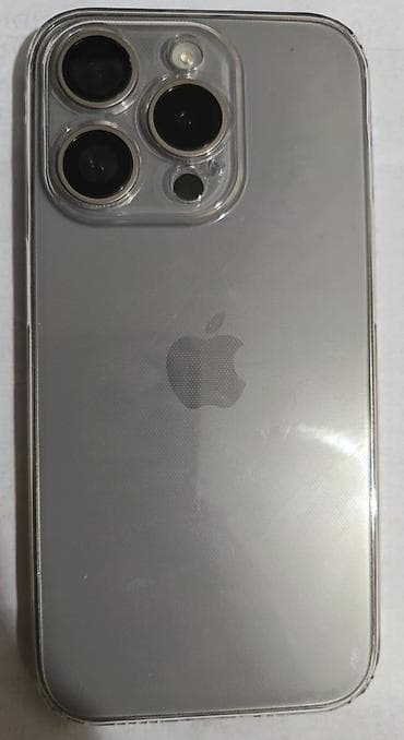 ikinci el xaladenik: IPhone 15 Pro, 128 GB, Black Titanium, Face ID — 2