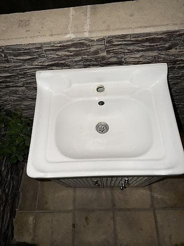 su ceni 1 ton: Hamam üçün lavabo və tumbi dəsti Təzəsi alındığı üçün satılır yeni — 5