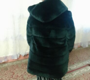 Mini: Kürk, 4XL, rəng - Qara — 2