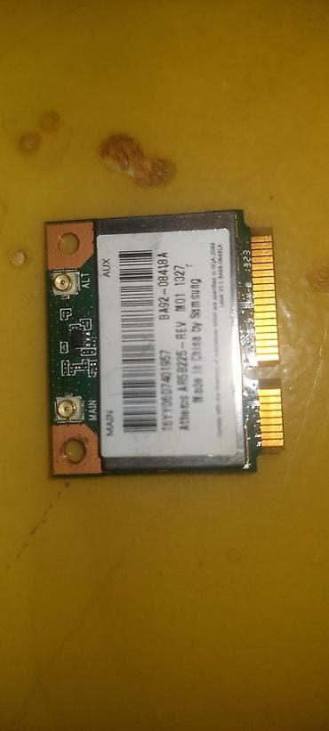 notebook ram: Məhsul: Laptop Wi‑Fi modulu + noutbuk batareyası 1) Wi‑Fi modulu - — 1