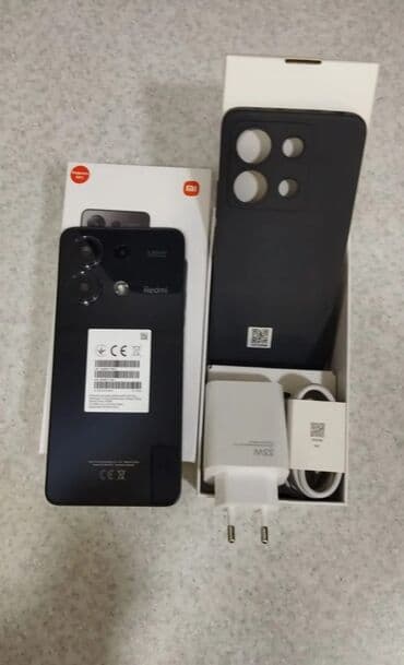 xiaomi note 8 kontakt home: Redmi Note 13, 256 GB, rəng - Qara, Sənədlərlə — 2