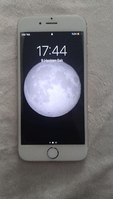 pc hisseleri: IPhone 6s, 16 GB, Matte Gold, Barmaq izi — 1