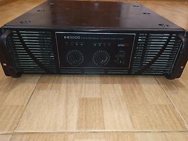 su qizdirici tokla: Inter-M H3200 Professional Power Amplifier - 2 kanallı gücləndirici — 3
