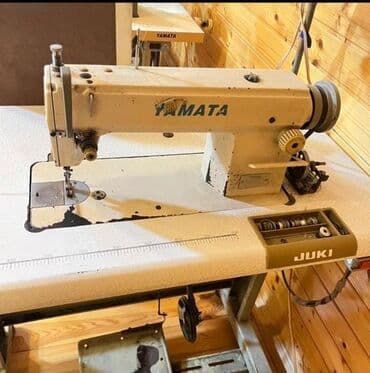 Sənaye tikiş maşını – Yamata (masa və quraşdırılmış sistemlə) -