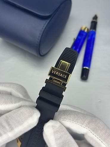 Yeni, Qol saatı, Versace, rəng - Qara — 4