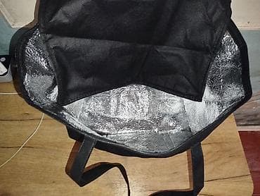 Оборудование для производства: İzolyasiyalı termo çanta - Rəng: qara - Material: xarici hissə — 2