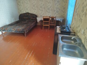 ehmedlide kiraye evler 1 otaqli 2023: 18 kv. m, 1 otaqlı, Kombi, Qaz, İşıq — 18