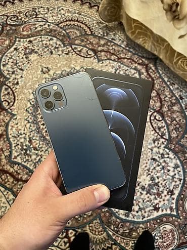 IPhone 12 Pro, 256 GB, Pacific Blue, Face ID