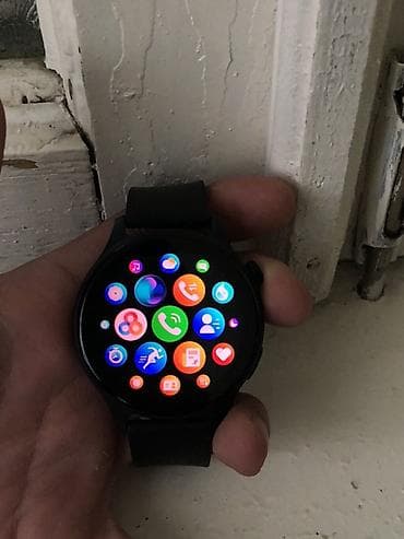 Smart saat, Smart, Sensor ekran, rəng - Qara