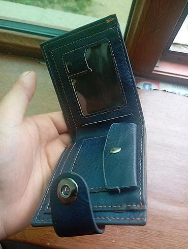 kişi aksessuarları: Pulqabı, Eko dəri, Yeni — 4