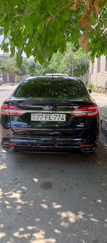 multi sukan: Ford Fusion – qara rəngli sedan, zərif və dinamik dizayn. Texniki və — 7