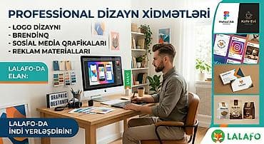 Qrafik dizayner, 20 yaş, 1 ildən az təcrübə, Tam iş günü