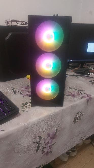 steam deck купить: RGB işıqlanmaya malik stolüstü oyun/ofis kompüteri i5 ram 8 gb hdd 500 — 5