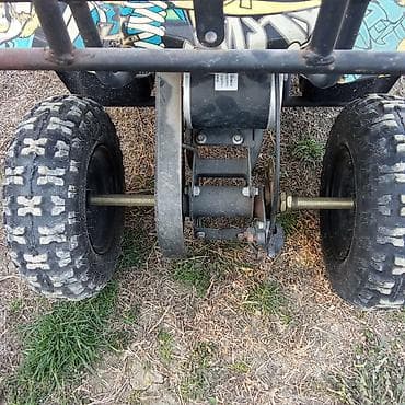 Su nəqliyyatı: Uşaq/yeniyetmə üçün benzinli mini ATV - Parlaq, komiks üslublu — 10