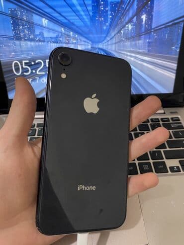 iphone x satilir: IPhone Xr, 64 GB, Qara, Face ID — 3
