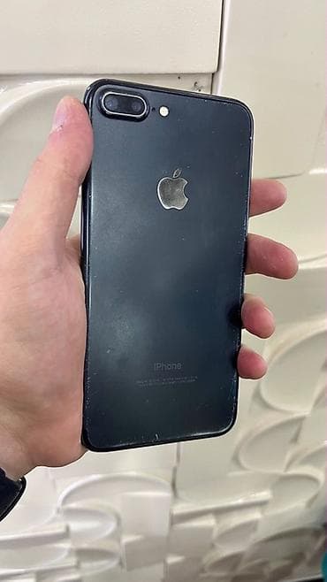 iphone x barter: IPhone 7 Plus, 32 GB, Qara, Barmaq izi — 1