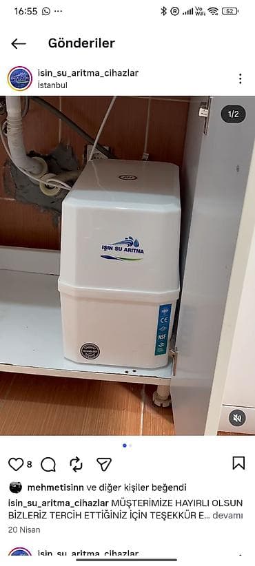GLOBAL markalı su təmizləmə sistemi – 6 mərhələli RO (Reverse Osmosis)