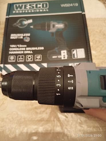 nar suyu sixan: Drel dəsti, Zərbəli drel — 3