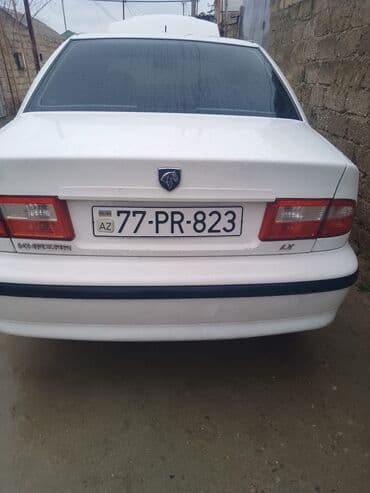 Digər avtomobillər: Model: IKCO Samand LX sedan Rəng: ağ Kuzov: 4 qapı, sedan Mühərrik — 4