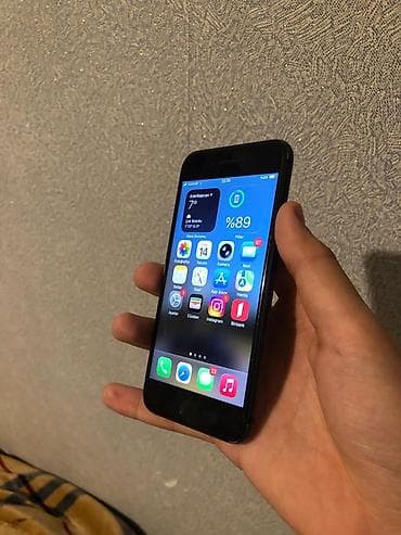 irşad telecom iphone 11 pro max: IPhone SE 2020, 128 GB, Qara, Barmaq izi — 5