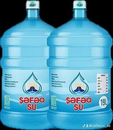 xirdalan gurcu xengeli: Şəfəq Su – 19 litrlik bidon - Həcm: 19L - Marka: Şəfəq Su - — 2
