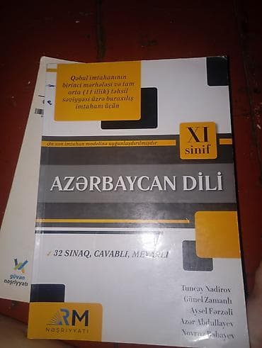 Məhsul: “Azərbaycan Dili” test toplusu – XI sinif Nəşriyyat: RM